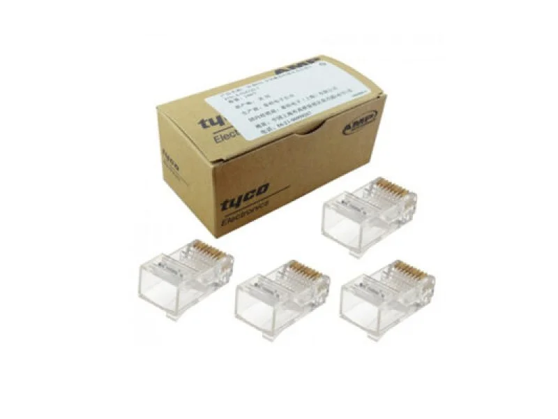 AMP Cat-6 Connector of Full Box (100 Unit Per Box)