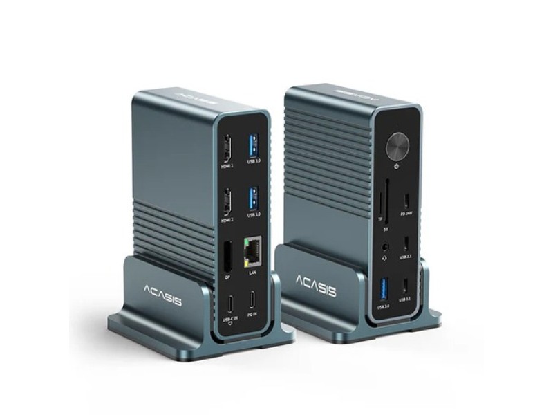 Acasis DS-7A15 15-in-1 4K 60Hz USB C Desktop Docking Station