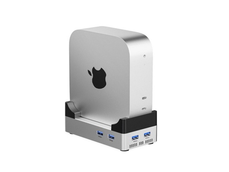 Acasis Mac mini M4 Dock & Stand with 8TB M.2 NVMe SSD Enclosure