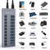 Acasis 10 Ports USB 3.1 Individual On/Off Swicher Hub (AC-HS710)