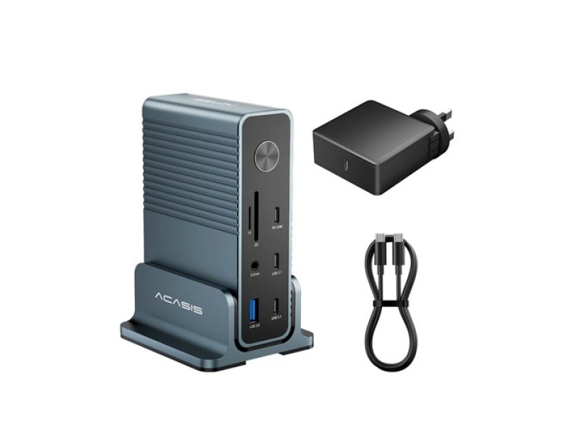 Acasis DS-7A15 15-in-1 4K 60Hz USB C Desktop Docking Station