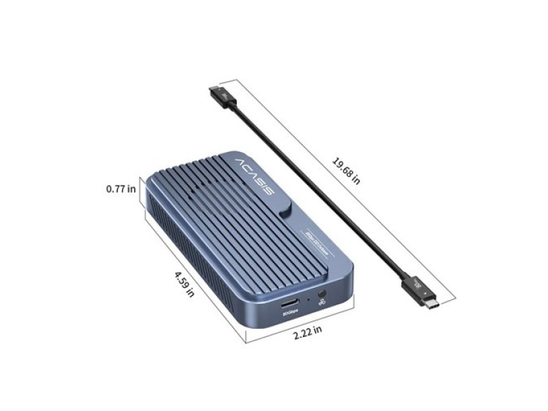 Acasis Thunderbolt 5 80Gbps M.2 NVMe SSD Enclosure