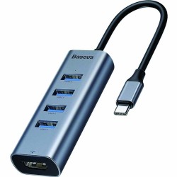 Baseus Enjoy series Type-C to USB3.0*4+HDMI HD intelligent HUB Baseus Enjoy series Type-C to USB3.0*4+HDMI HD intelligent HUB