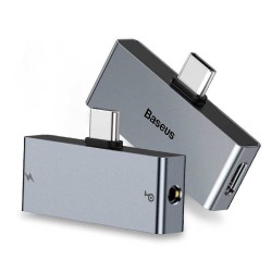 Baseus L57 USB Type C to 3.5mm Headphone Jack AUX Adapter Baseus L57 USB Type C to 3.5mm Headphone Jack AUX Adapter