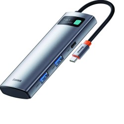 Baseus Metal Gleam Series 7-in-1 Multifunctional Type-C Hub WKWG020113