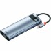 Baseus Metal Gleam Series 9-in-1 Multifunctional Type C Hub Docking Station CAHUB-CU0G