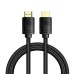BASEUS HDMI 8K TO HDMI 8K CABLE 3M 8K X 60 HZ ZINC ALLOY (WKGQ000201)
