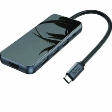 HOCO HB15 USB Hubs 5 in 1 Type-C to USB3.0 HDMI PD67W USB Adapter Converter