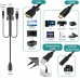 MT-VIKI HDMI to VGA Cable Adapter Converter with USB & 3.5mm Audio Male