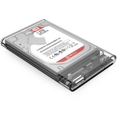 ORICO 2.5 INCH 2139U3 TRANSPARENT USB 3.0 HARD DRIVE ENCLOSURE