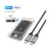 ORICO TC10-MS Transparent 5Gbps mSATA SSD Enclosure