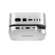 PULWTOP Mac Mini M4/M4 Pro Hub Stand Dock with M.2 SSD Enclosure