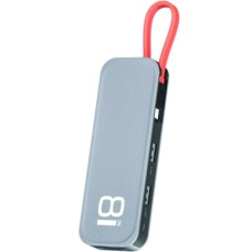 ROCK TR03 8 in 1 Type-C to HDMI 4K Multi-function Docking Station