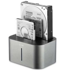 SSK DK100 2-Bay for 2.5 3.5 HDD SSD USB 3.0 to Adapter Hard Drive Enclosure Docking Station