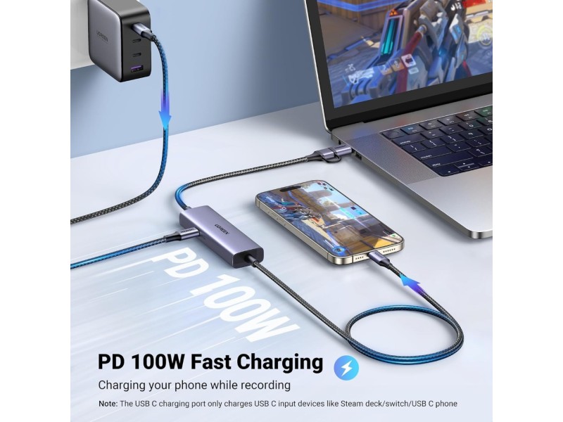 UGREEN 2K/1080P USB-C Video Capture Card UGREEN 2K/1080P USB-C Video Capture Card