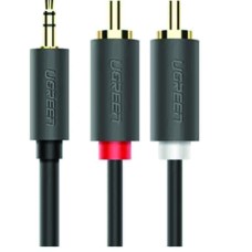 UGREEN  3.5MM  MALE TO 2RCA CABLE 5M(10513)