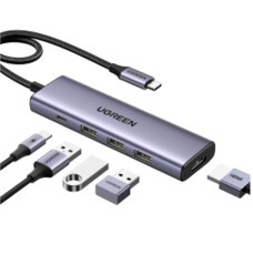 UGREEN 5 IN 1 USB C DOCKING STATION(15596)