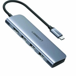 UGREEN 6 IN 1 USB-C MULTIFUNCTION HUB CM195 (70410)
