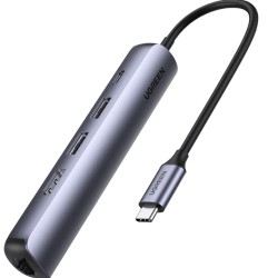UGREEN CM418 USB-C ULTRA SLIM 4k 60HZ 5-IN-1 MULTIFUNCTION HUB (10919)