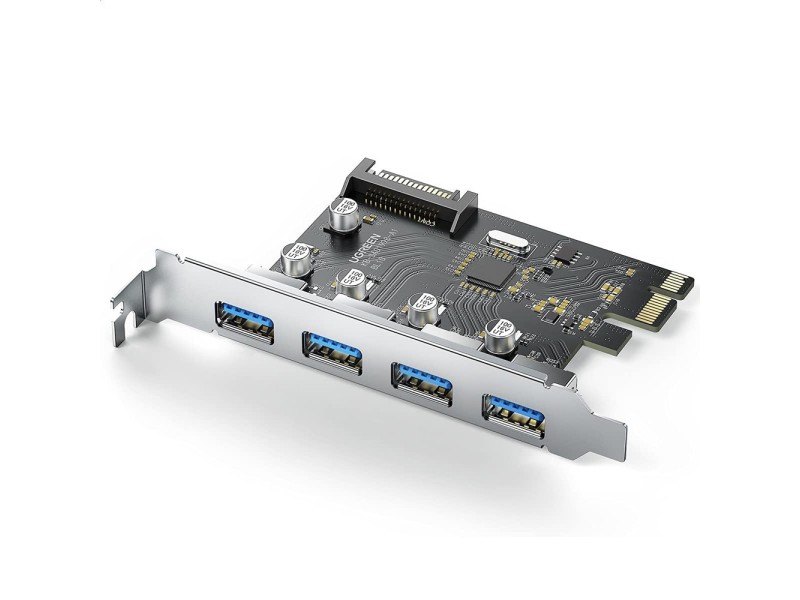 UGREEN PCI E TO 4 PORT USB 3.0 EXPANSION CARD(30716)
