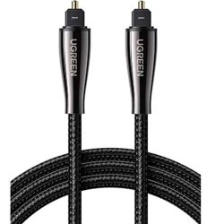 UGREEN TOSLINK OPTICAL SPDIF ZINC ALLOY SOUND CABLE 3M (70897)