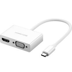 UGREEN TYPE C TO HDMI+VGA CONVERTER (30843)