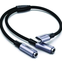 UGREEN USB-C TO 3.5MM DUAL AUDIO CONVERTER (30732)