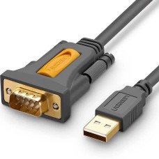 UGREEN USB2.0 TO SERIAL DB9 CABLE 1.5M CR104 (20211)
