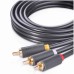 UGREEN 3RCA MALE TO MALE CABLE 1.5M (10524)