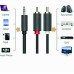 UGREEN 3.5MM  MALE TO 2RCA CABLE 3M(10512)