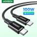 UGREEN 70429 USB TYPE-C TO TYPE-C CABLE PD 100W FAST CHARGER