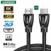 UGREEN 80403 2M 8K 60Hz 4K 120Hz HDMI 2.1 ULTRA HD BLACK CABLE