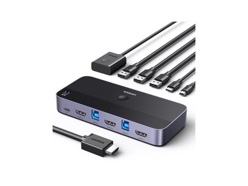 Ugreen CM664 HDMI 2 in 1 KVM Switch