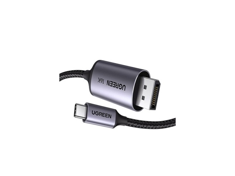 UGREEN CM707 (25865) USB-C to 16K DisplayPort 2.1 Cable 2M