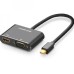 UGREEN MINI DP TO HDMI & VGA CONVERTER (20422)