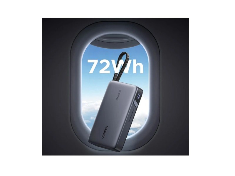 Ugreen PB550 (55996B) 20000mAh Gray 67W Power Bank