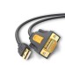 UGREEN USB2.0 TO SERIAL DB9 CABLE 1.5M CR104 (20211)