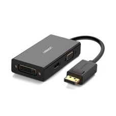 UGREEN DISPLAYPORT TO HDMI & VGA & DVI CONVERTER (20420)