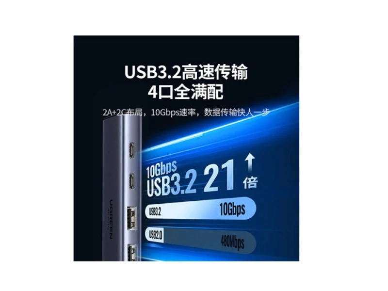 UGREEN CM511 (35999) USB-C Multifunction 6-in-1 Docking Station