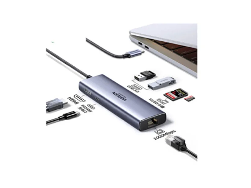 UGREEN CM512 USB C 7 IN 1 HUB WITH 4K 60HZ HDMI (60515)
