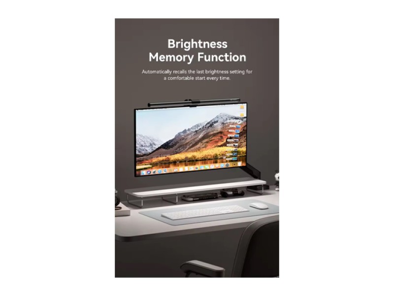Vention PDA Eye-Care Hanging Monitor Screen Light Bar 3-Level Color Temp LED Monitor Lamp