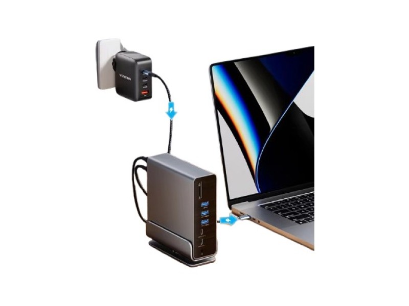 VENTION TPUH0 15-in-1 Multifunction Type-C Docking Station