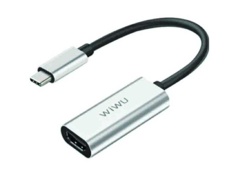 WIWU ALPHA USB C TO HDMI ADAPTER GRAY WIWU ALPHA USB C TO HDMI ADAPTER GRAY