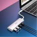 WIWU A440 ALPHA 4 IN 1 USB TYPE C  HUB 