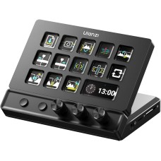 ULANZI D200X Stream Controller 8-in-1 USB-C Hub Docking Station