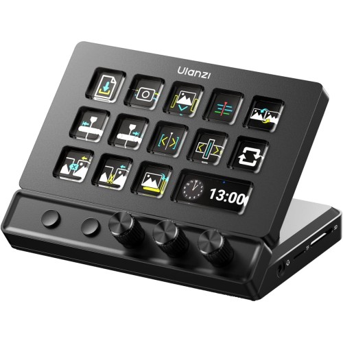 ULANZI D200X Stream Controller 8-in-1 USB-C Hub Docking Station