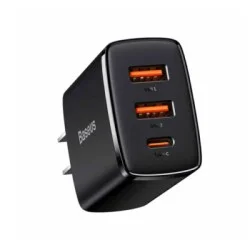 BASEUS 30W COMPACT QUICK CHARGER 2U+C CN (CCXJ-C01)