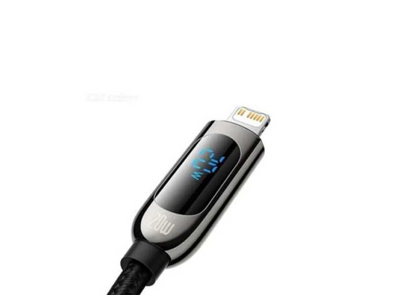 Baseus 20W Display Type-C to IP Fast Charging Data Cable