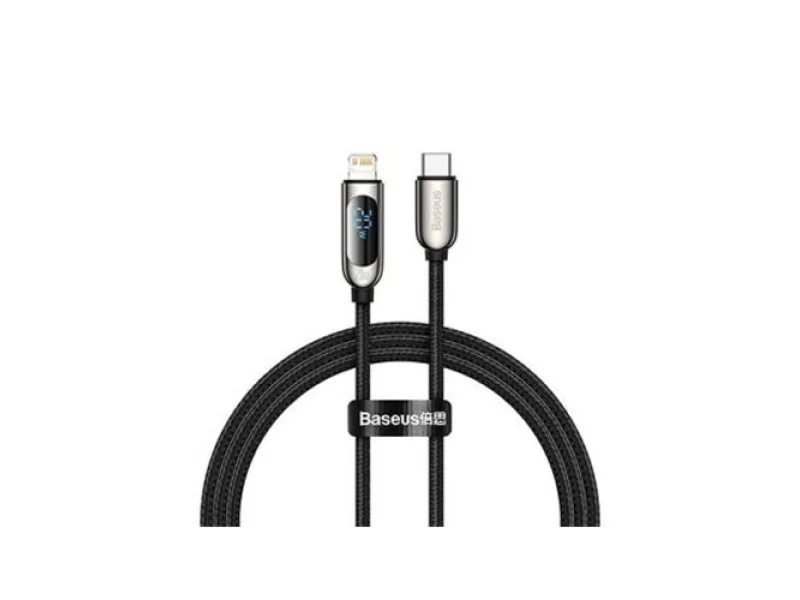 Baseus 20W Display Type-C to IP Fast Charging Data Cable