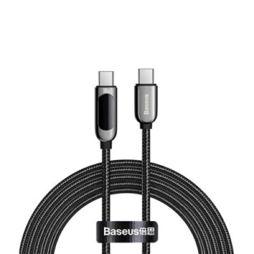 Baseus Display Fast Charging Type C to Type C Data Cable 100W